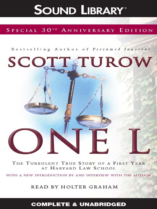 Title details for One L by Scott Turow - Wait list